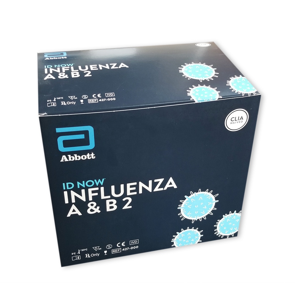 ID NOW™ Influenza A&B Testkassetten inkl. Kontrolltupfer (24 Tests)