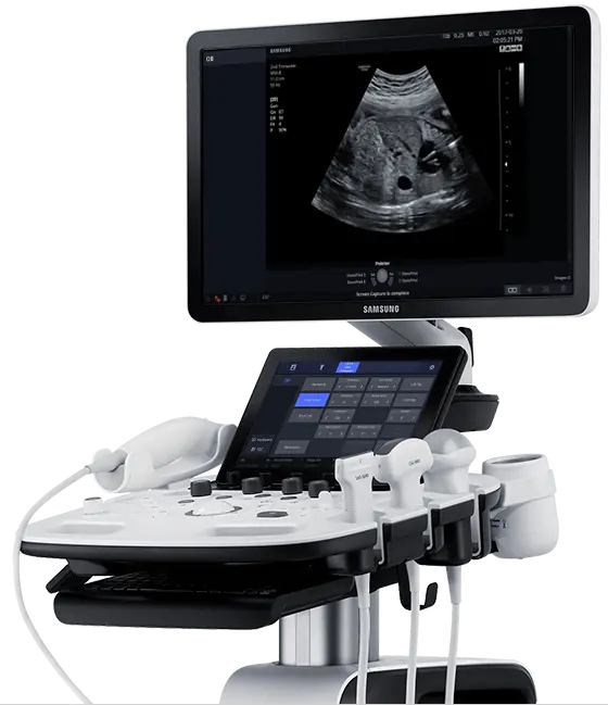 Samsung HS50 Ultraschall Leupamed