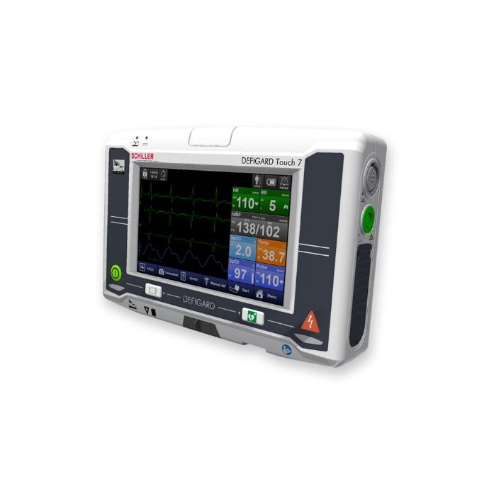 Touch Defibrillator defigard Schiller Leupamed