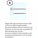 Silikon-Kapillaradapter, für EDAN i15 (100 Stk)