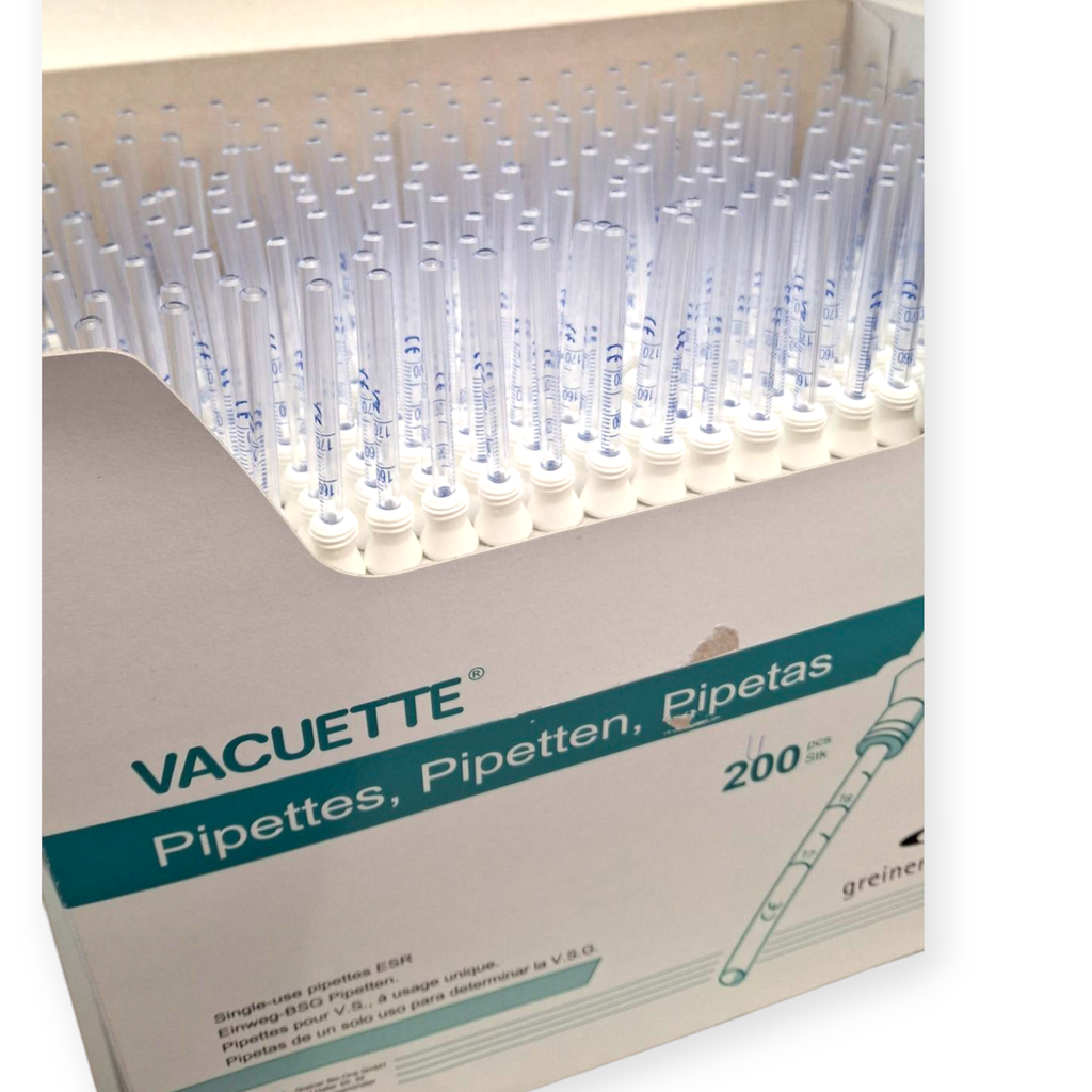 BSG Pipetten mit Adapter, graduiert 200 mm für 454073, Nr. 727111 (200 Stk) - ABVERKAUF