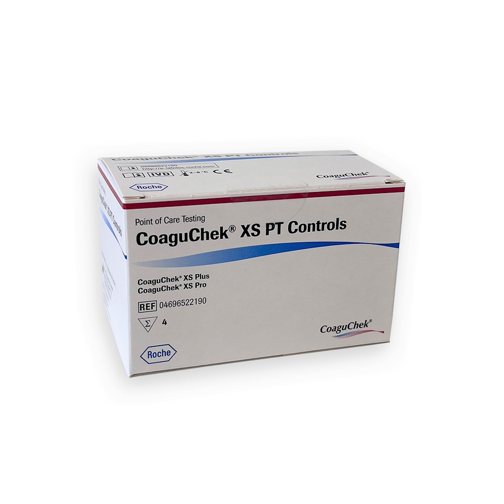 CoaguChek XS PT Control (nur für XS Plus/XS Pro) Nr. 4696522190 (4 Stk)