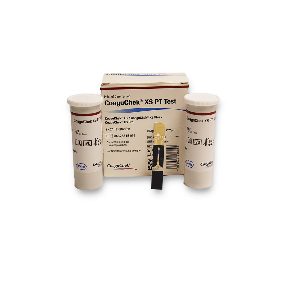 CoaguChek XS PT- Teststreifen Nr. 4625315016 (2x24 Tests)