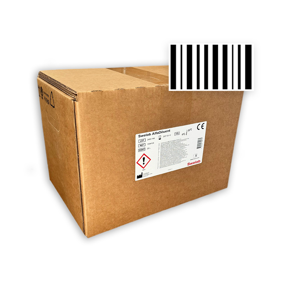 Diluent für Swelab ALFA und AC - Barcode, Nr. 1504124 (20 lt)