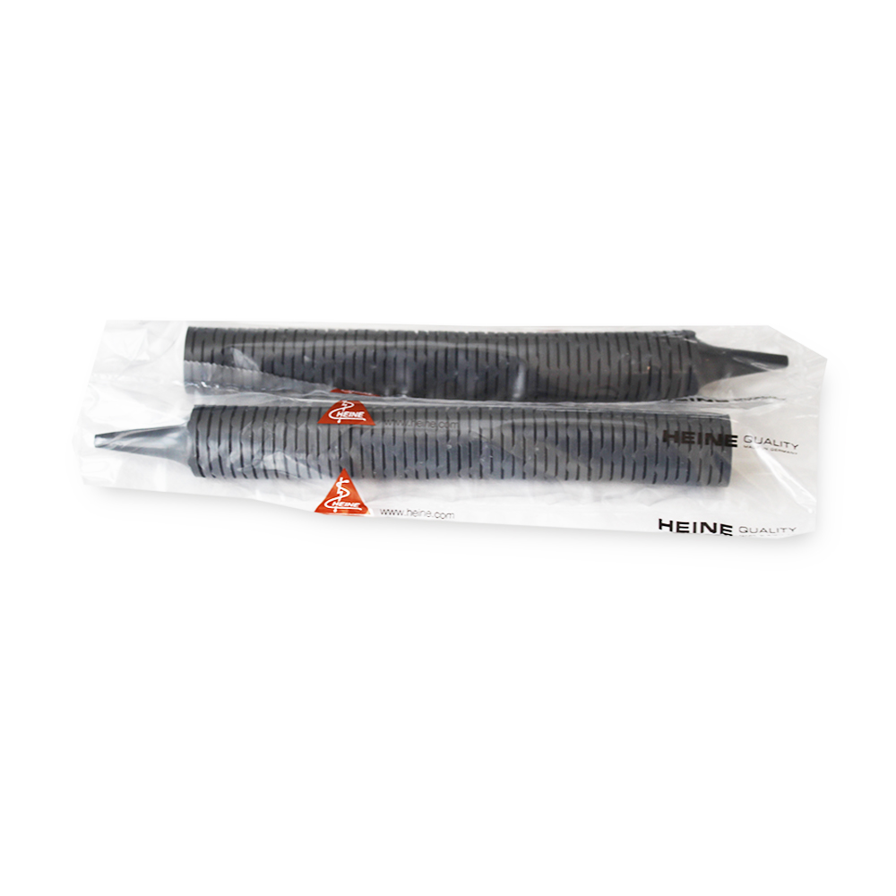 HEINE UniSpec Einweg-Trichter Ø 4 mm für Erwachsene (Ohrtip) für BETA 100 und K 100 Otoskope, grau (2x50 Stk)