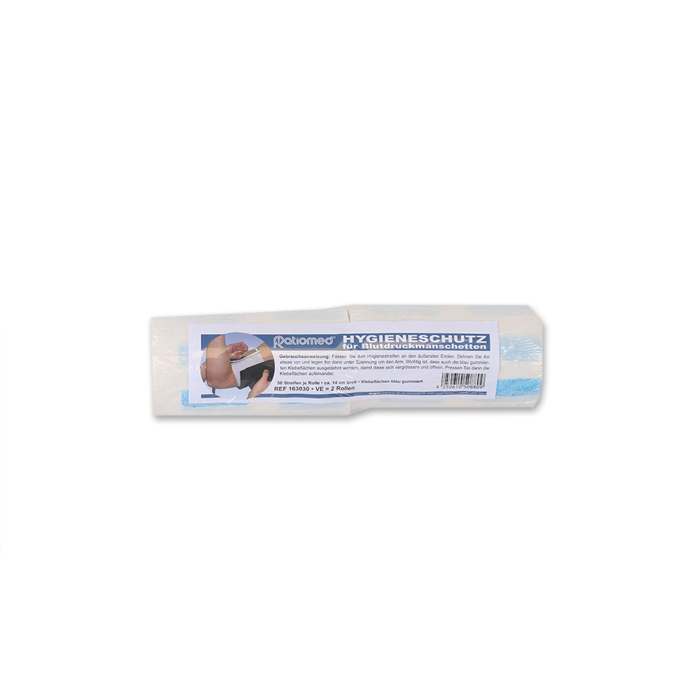 Hygieneschutz ratiomed für Blutdruckmanschetten (2 Rl. à 50 Stk)