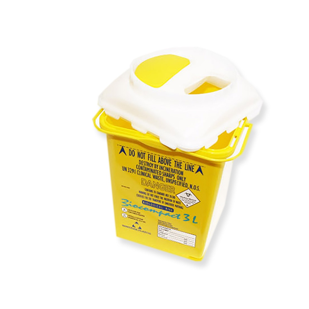 Kanülenentsorgungsbox BioCompact 3 Liter