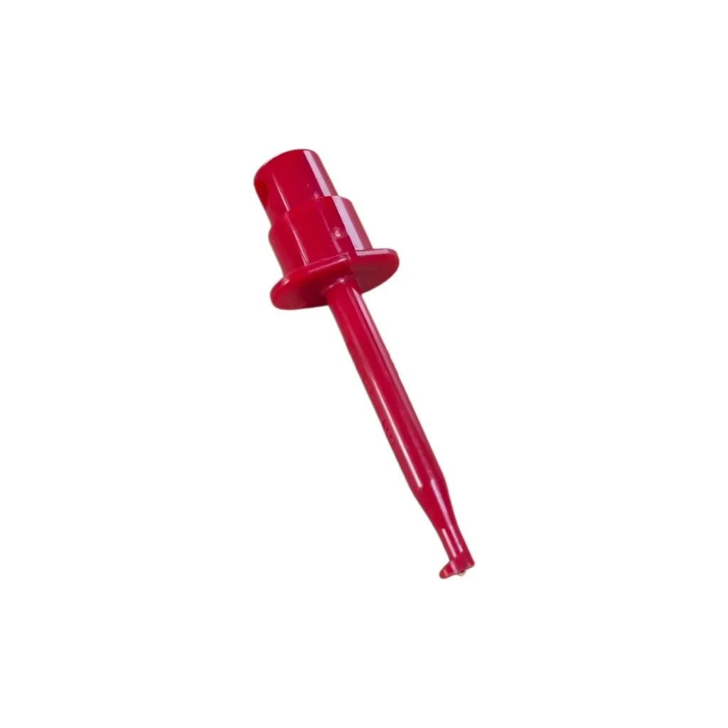 [E09113-201] ​​Kapillarhalter rot, Pipettierhilfe/Häkchen, für End-to-End-Micropipetten (1 Stk)