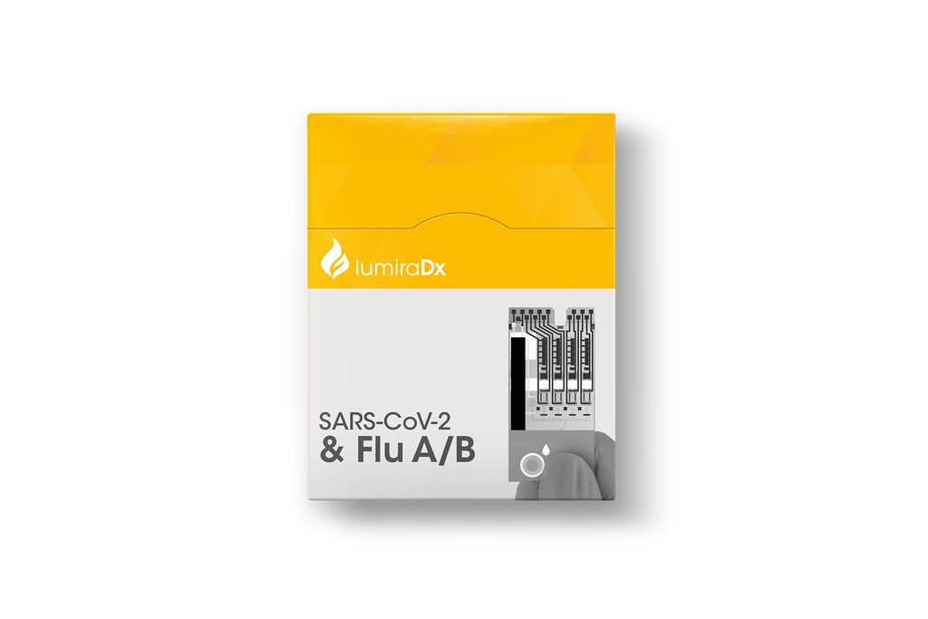 [LUM10031] ​​​​​LumiraDx SARS-CoV-2 & Influenza A/B Test Strip (24er)