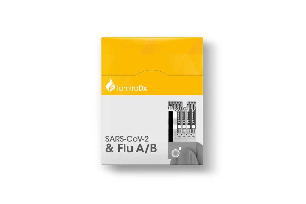 ​​​​​LumiraDx SARS-CoV-2 & Influenza A/B Test Strip (24er)