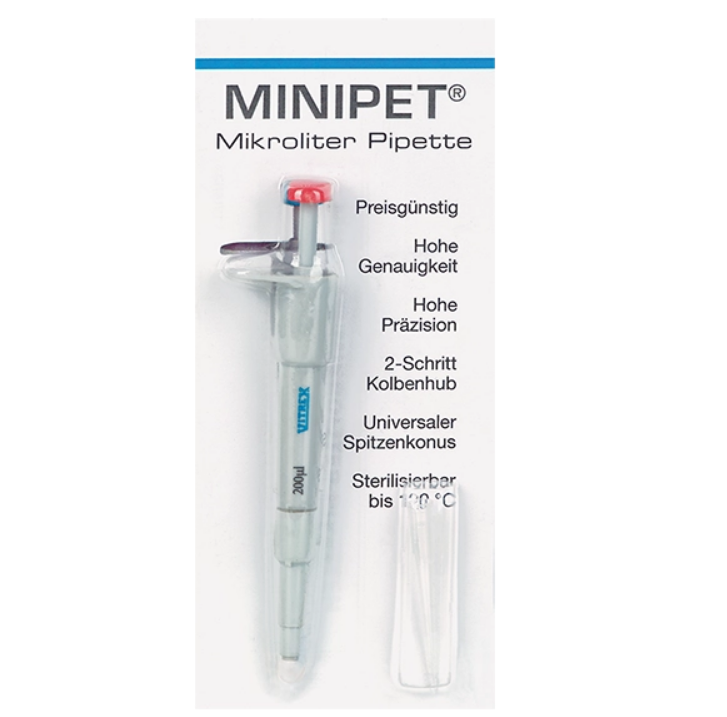 [C01100-754] Minipet® Mini Pipette 10 µl (1Stk) - ABVERKAUF