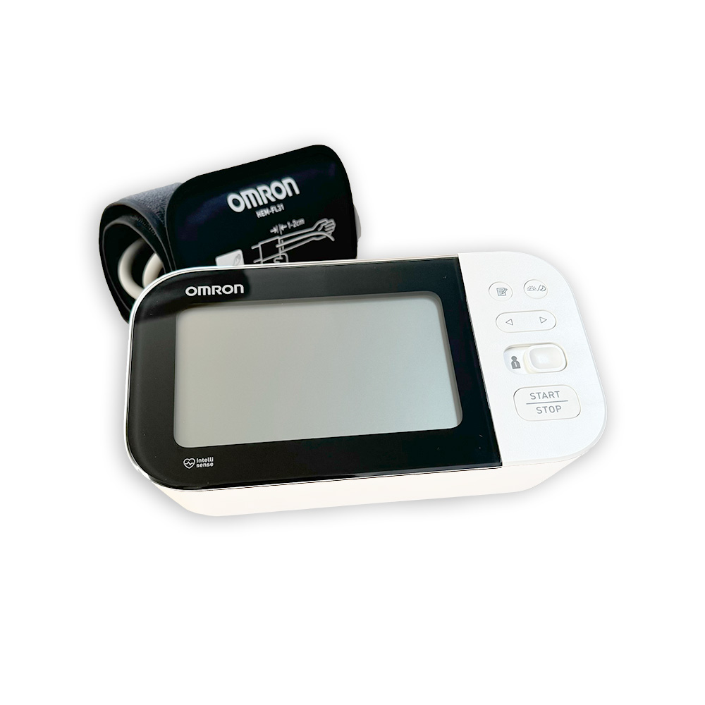 OMRON M500 mit Intelli Wrap Manschette, Oberarm-Vollautomat-Blutdruckmessgerät