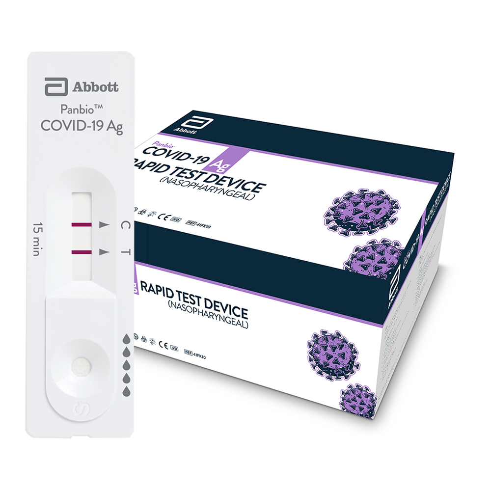 [ABB4110] ​​​​​​​Panbio™ COVID-19 Ag Rapid Test Device Nasopharyngeal - Antigen-Schnelltest (25 Tests)