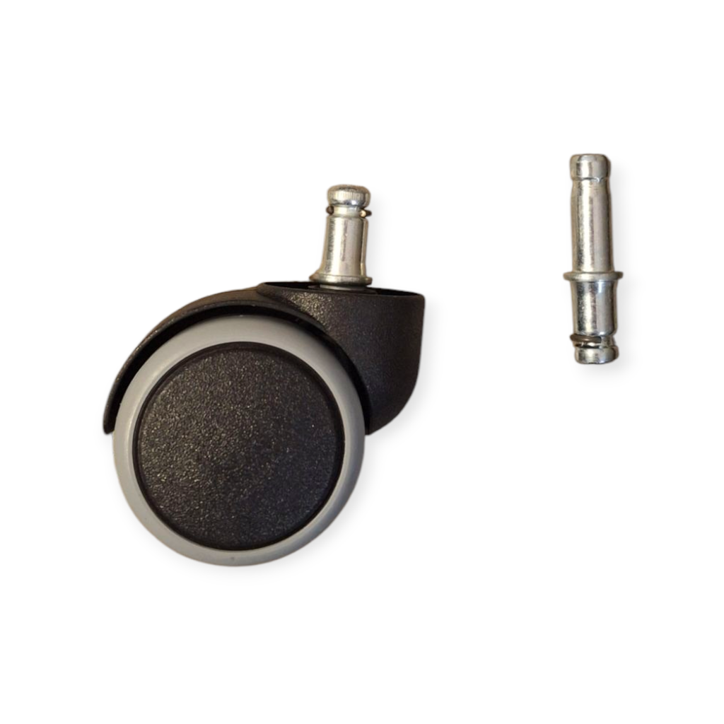 [A03103-110] Ersatz-Rollen für Hartboden, für Drehhocker (1 Set = 5 Stück) - ABVERKAUF      