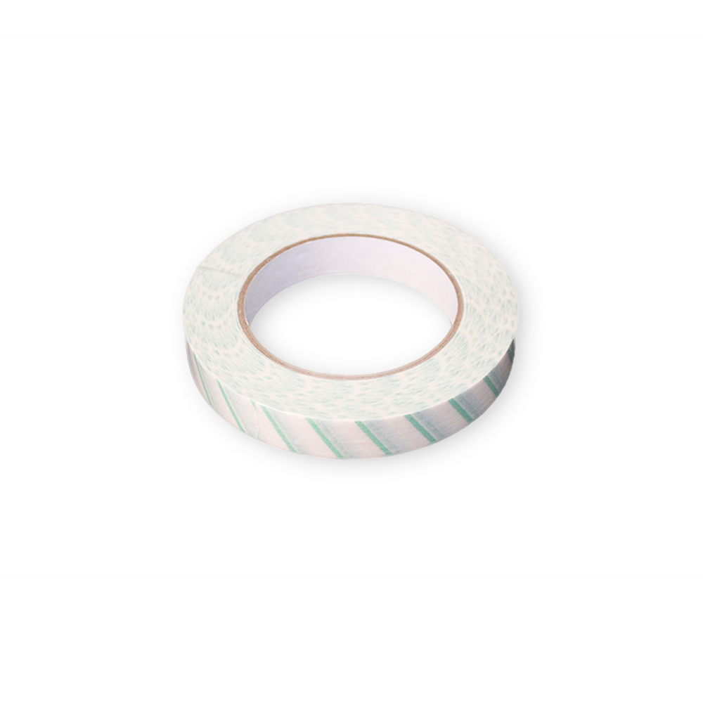 Sterilisationsklebeband mit Indikator Dampf, 19 mm x 50 m 