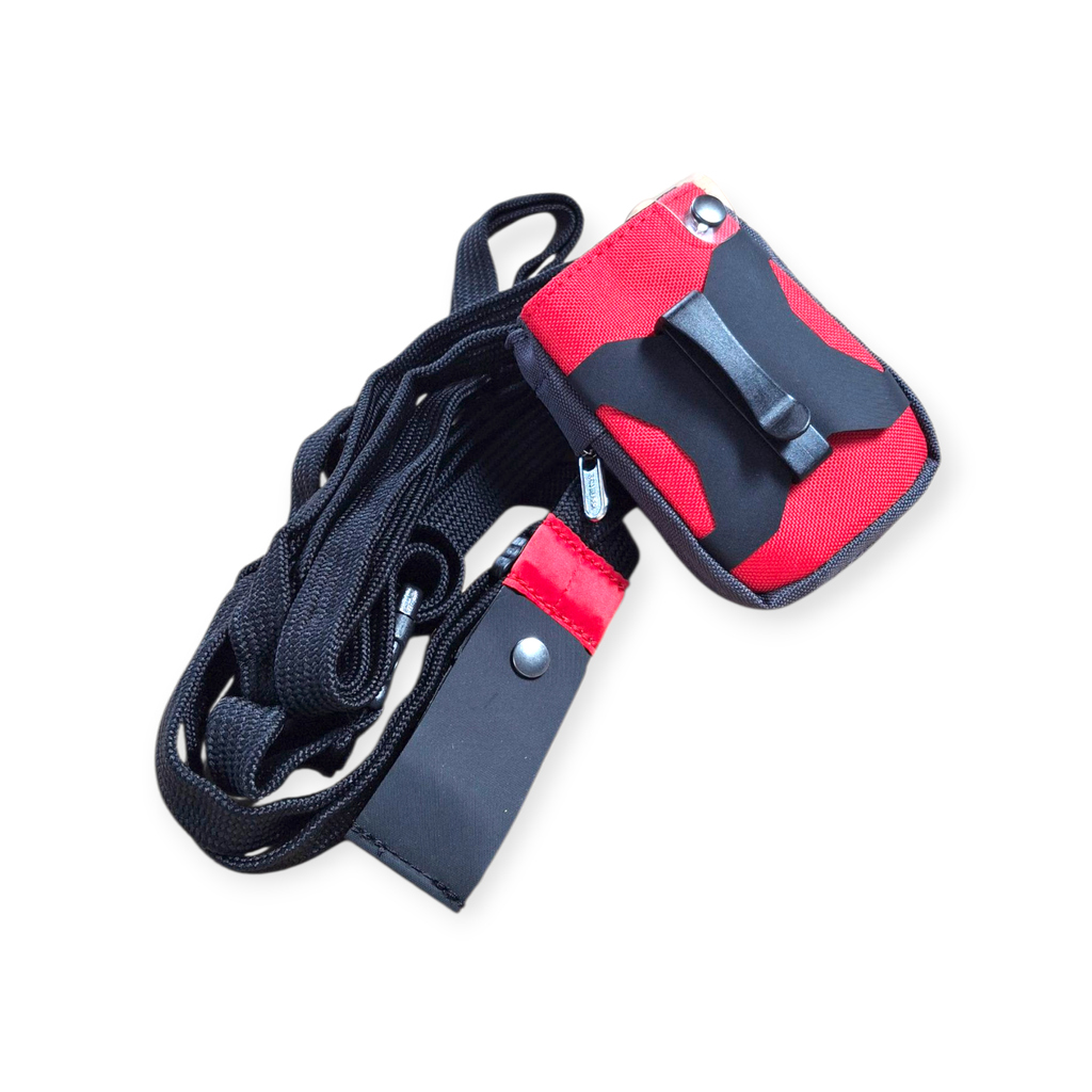 Tasche rot/schwarz für BR-102 plus, NEUES MODELL / 2014