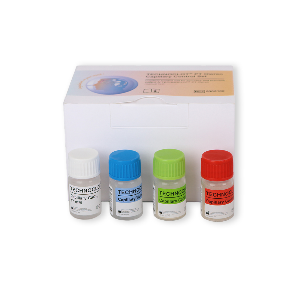 TECHNOCLOT PT Owren Capillary Calibration Set 4 x 1 ml