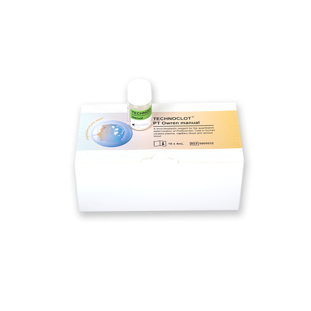 TECHNOCLOT® PT Owren manual, 10x4 ml für 160 Tests