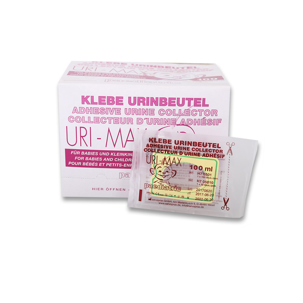 Urinbeutel für Kinder, 100 ml (100 Stk)