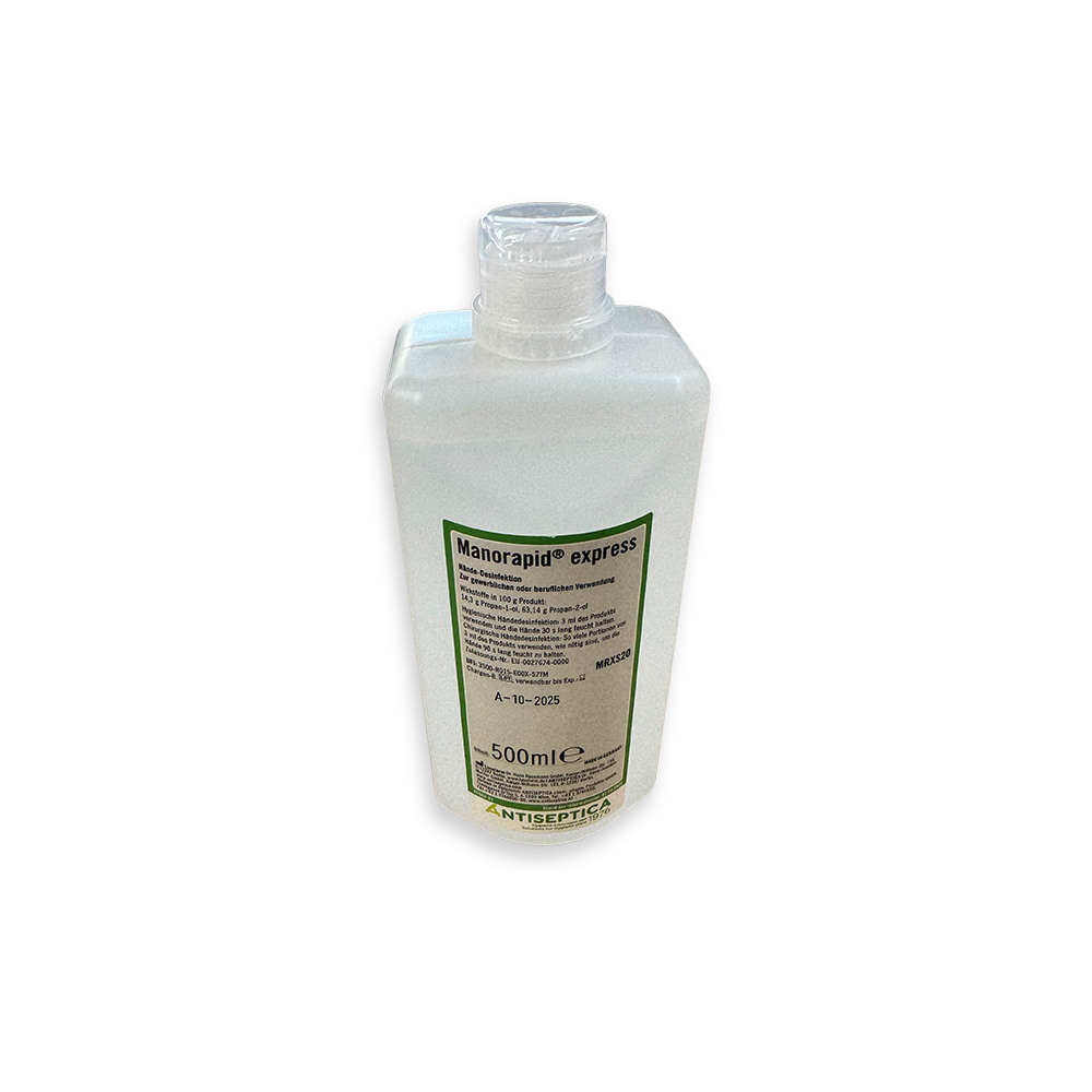 ​​A-Händedesinfektion Manorapid Express, 500 ml 