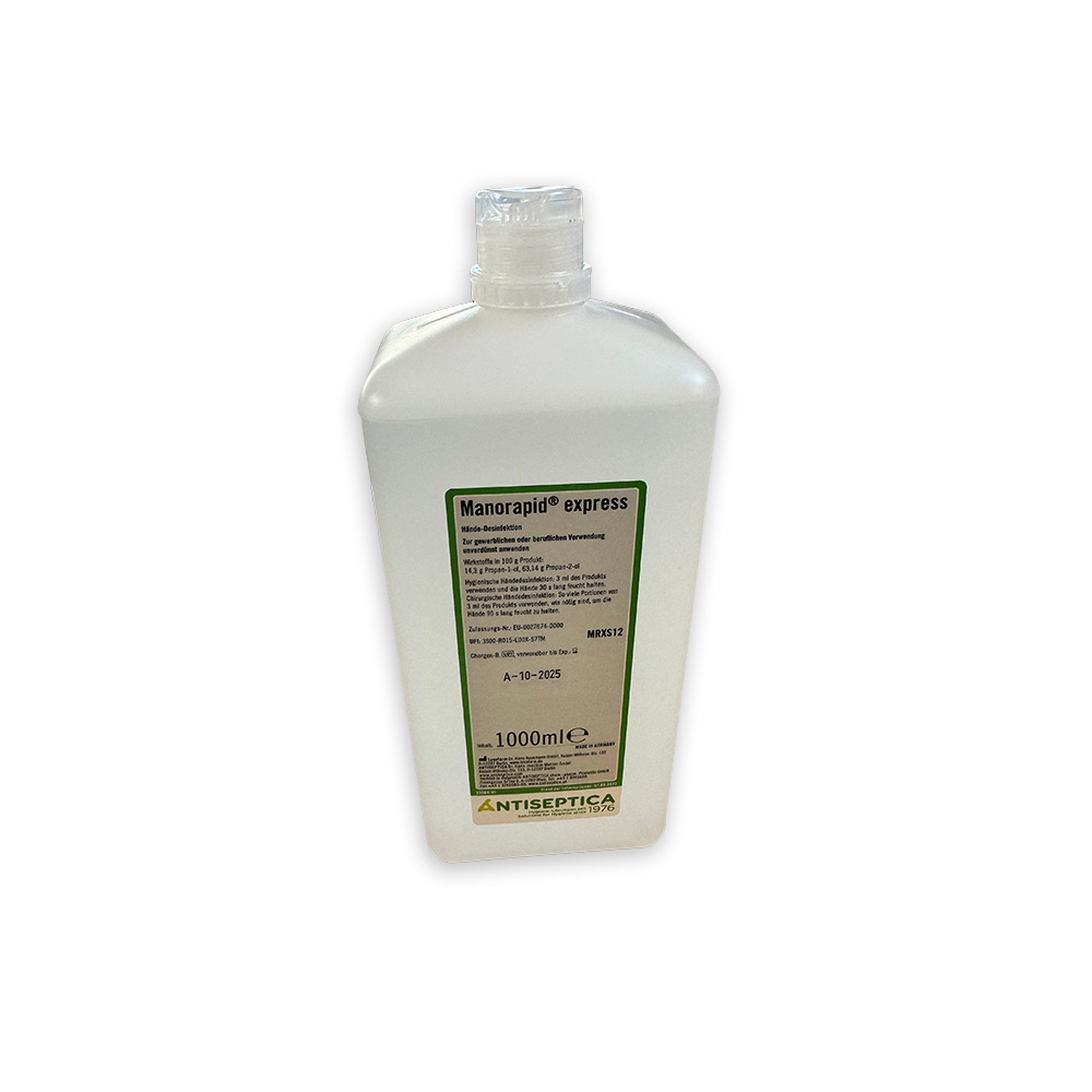 [MRXS12] ​​A-Händedesinfektion Manorapid Express, 1000 ml 