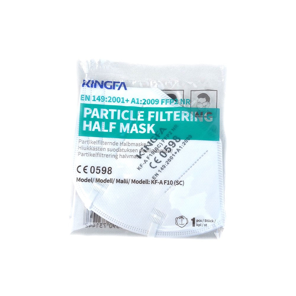 Kingfa Atemschutzmasken FFP2 NR einzeln verpackt (6 Stk)