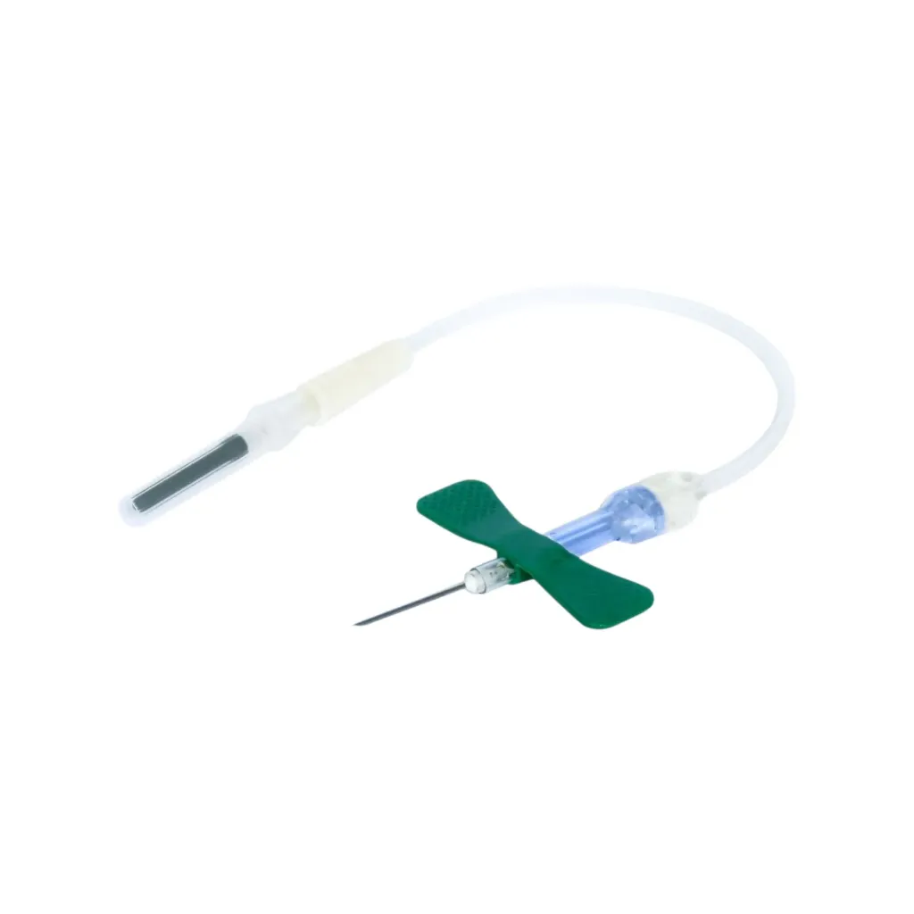 Sicherheitsblutentnahmeset + Luer Adapter 21G x ¾” steril, Schlauchlänge 10 cm, Nr. 450083V1 (90 Stk)