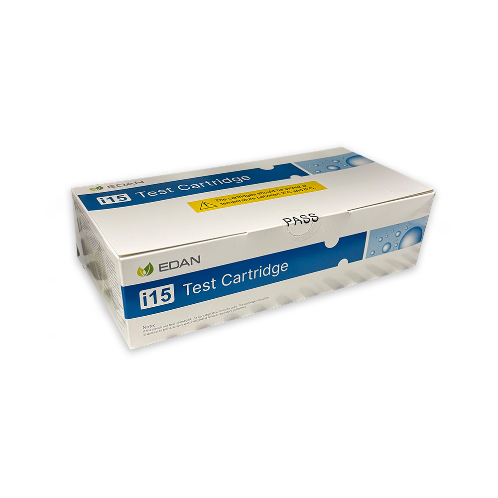 BG10 MicroSample BGA+ISE+Meta, für EDAN i15, 6944413810020 (25 Stk)