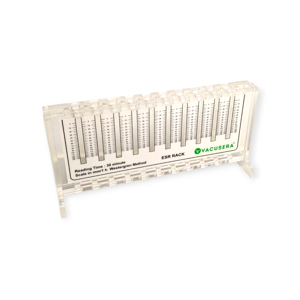 BSG-Rack / Ständer mit Graduierung für VACUSERA BSG-Röhrchen 