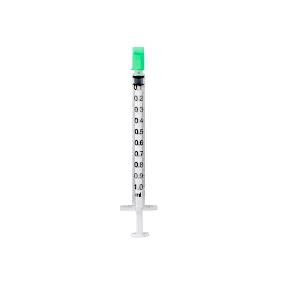 [E01119-537] Abnahmespritze für Blutgas, 1 ml, Li-Heparin, steril, Luer-Slip, Nr. 999017 für Epoc ( 50 Stk)