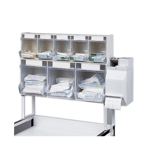 [A04101-125] Injektions-Set PicBox Plus 3/5-fach (Kanülenspender mit Kombi-Set) für Variocar, 08/16 inkl. Konsolträger (Nr. 11377) 