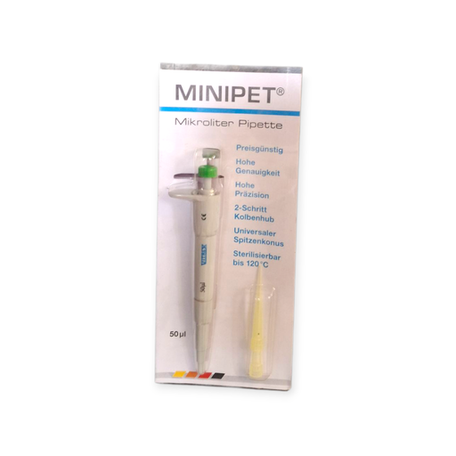 [C01100-751] Minipet® Nycocard Mini Pipette 50 µl  (1 Stk) - ABVERKAUF
