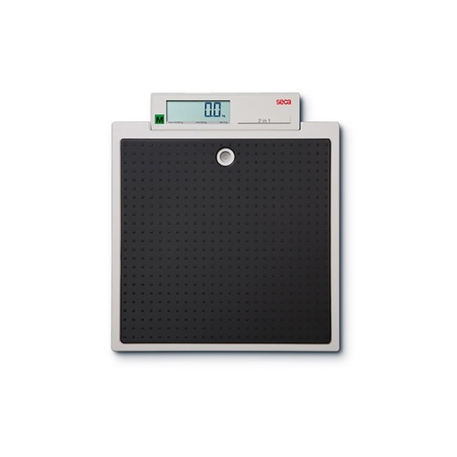 [A06038-002] Personenwaage Seca 877  (inkl. Eichkosten)  *  robuste, sehr leichte Flachwaage mit integriertem Display