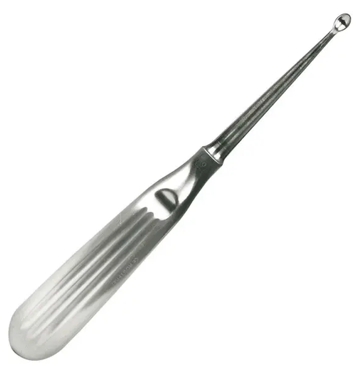 [SVP05844] Scharfer Löffel nach Volkmann, FIG.1, 7 mm mit Hohlgriff - ABVERKAUF