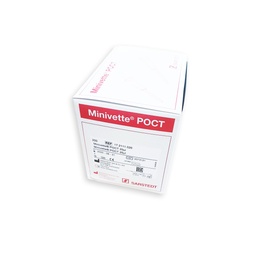 [SAR72111] ​​​​​SARSTEDT 20µl Minivette POCT neutral für LumiraDx für INR-Messung & SARS-CoV-2 Antikörper Test (200 Stk) WEISS