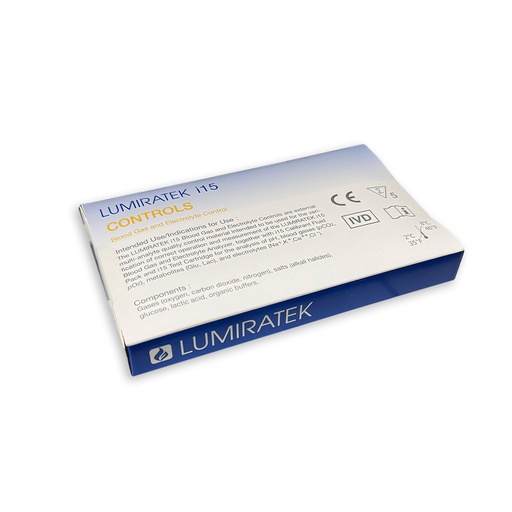 [EDA00006] Qualitätskontrolle Level 2, für EDAN i15 (5 Stück á 2,5ml) **mit Kühlakku**